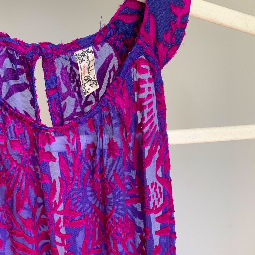 Free People Sheer Tunic Dress